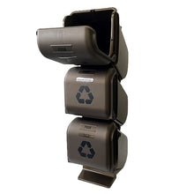 画像をギャラリービューアに読み込む, 直営店 ゴミ箱 スリーサイクルカン オールブラック