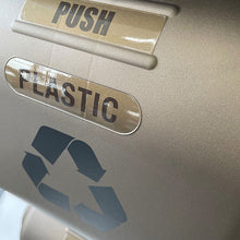 画像をギャラリービューアに読み込む, 直営店 ゴミ箱 スリーサイクルカン オールブラック