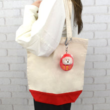 画像をギャラリービューアに読み込む, NICI (ニキ)| キーホルダー ラブベア/ダルマ 10cm