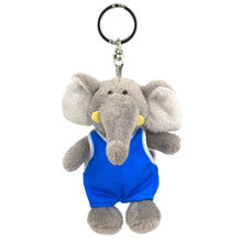 画像をギャラリービューアに読み込む, NICI (ニキ)| キーホルダー ゾウ/レスリング 10cm