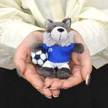 画像をギャラリービューアに読み込む, NICI (ニキ)| キーホルダー オオカミ/サッカー 10cm