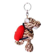 画像をギャラリービューアに読み込む, NICI (ニキ)| キーホルダー タイガー 10cm+リュック オレンジ/OUTDOOR PRODUCTS