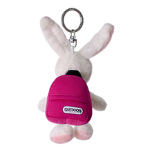画像をギャラリービューアに読み込む, NICI (ニキ)| キーホルダー ラビット ペッシュ10cm+リュック ピンク/OUTDOOR PRODUCTS