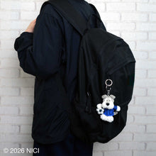 画像をギャラリービューアに読み込む, NICI(ニキ) | キーホルダー シュナウザー+サッカー 10cm