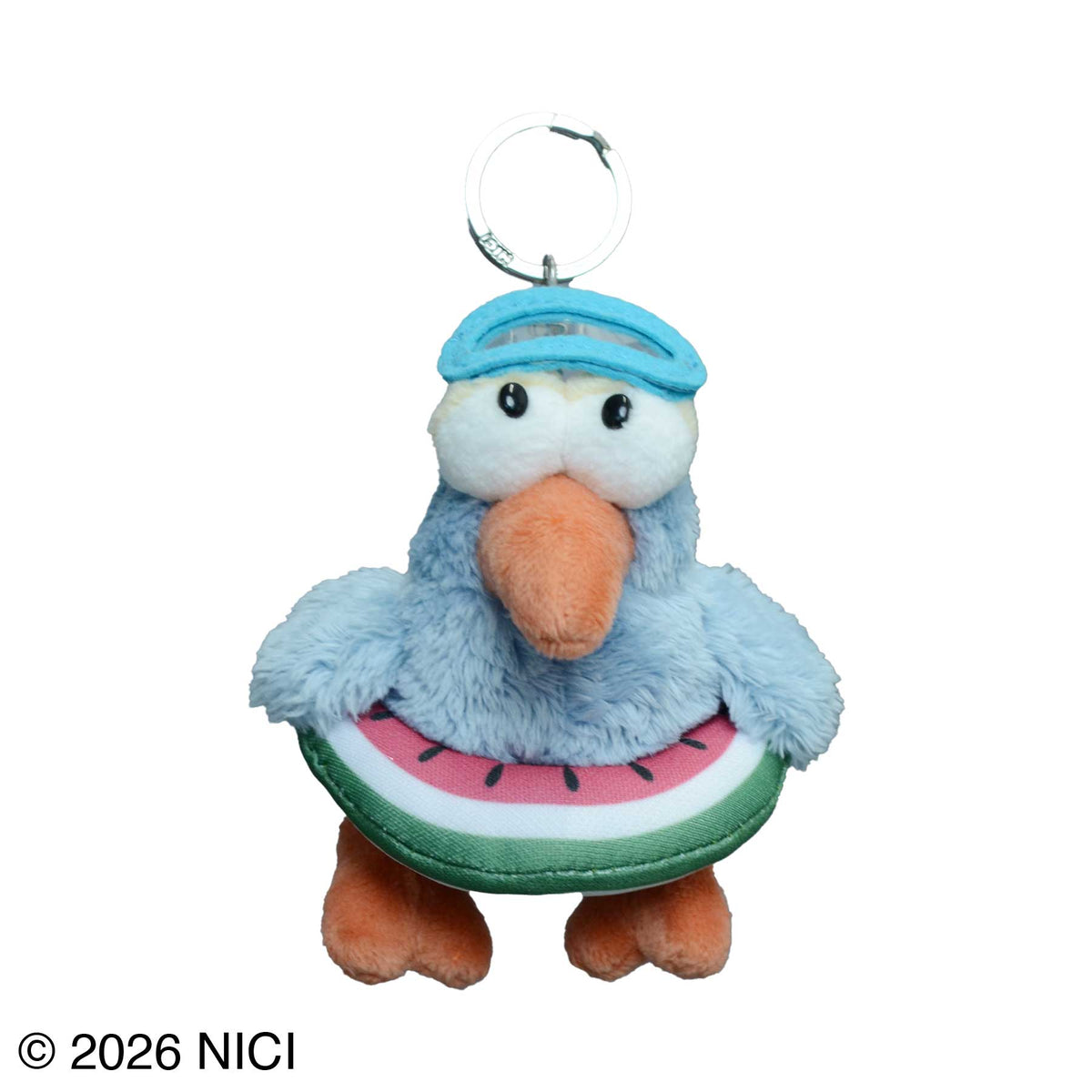 NICI(ニキ) | キーホルダー ハチドリ＋ウキワ スイカ 10cm – entre