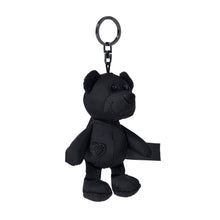 画像をギャラリービューアに読み込む, RAMIDUS×NICI キーホルダー BLACK BEAUTY LOVE BEAR 10cm
