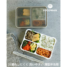 画像をギャラリービューアに読み込む, 薄型弁当箱 抗菌フードマン600