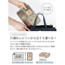 画像をギャラリービューアに読み込む, 薄型弁当箱 抗菌フードマン600