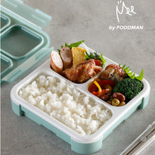 画像をギャラリービューアに読み込む, 【立てて運べる弁当箱 】薄型弁当箱 フードマン 500ml Mee お弁当箱