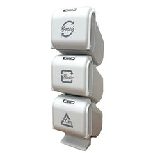 画像をギャラリービューアに読み込む, 直営店 ゴミ箱 スリーサイクルカン グレーホワイト