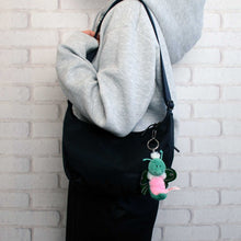 画像をギャラリービューアに読み込む, NICI(ニキ) | キーホルダー GH26 フリビーズ バタフライ グリーン 10cm