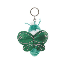 画像をギャラリービューアに読み込む, NICI(ニキ) | キーホルダー GH26 フリビーズ バタフライ グリーン 10cm