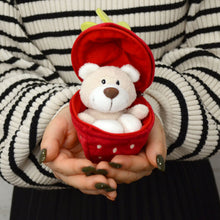 画像をギャラリービューアに読み込む, NICI (ニキ)| キーリング クラシックベア2024 ベア+イチゴ 13cm