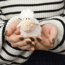 画像をギャラリービューアに読み込む, NICI (ニキ)| キーリング ウーリーギャング シープ ホワイト 9cm