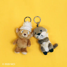 画像をギャラリービューアに読み込む, NICI(ニキ) |キーホルダー Winter26 ベア カプチーノ 10cm