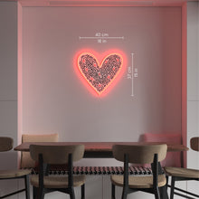 画像をギャラリービューアに読み込む, Yellowpop(イエローポップ) | Keith Haring Dance Love Heart キース・へリング ダンスラブハート LEDネオンサイン