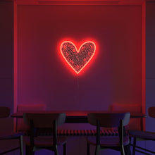 画像をギャラリービューアに読み込む, Yellowpop(イエローポップ) | Keith Haring Dance Love Heart キース・へリング ダンスラブハート LEDネオンサイン