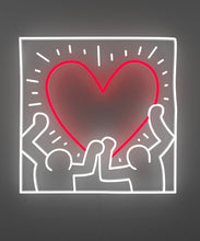 画像をギャラリービューアに読み込む, Yellowpop(イエローポップ) | Keith Haring Radiant Heart キース・へリング ラディアントハート LEDネオンサイン