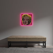 画像をギャラリービューアに読み込む, Yellowpop(イエローポップ) | Andy Warhol Marilyn Monroe アンディ・ウォーホル  マリリンモンロー LEDネオンサイン