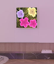 画像をギャラリービューアに読み込む, Yellowpop(イエローポップ) | Andy Warhol Flowers アンディ・ウォーホル  フラワーズ  LEDネオンサイン