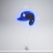 画像をギャラリービューアに読み込む, Yellowpop(イエローポップ) | Los Angeles Dodgers Helmet LEDネオンサイン MLB 野球 メジャーリーグ ドジャース