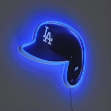 画像をギャラリービューアに読み込む, Yellowpop(イエローポップ) | Los Angeles Dodgers Helmet LEDネオンサイン MLB 野球 メジャーリーグ ドジャース