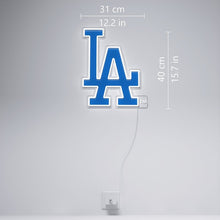 画像をギャラリービューアに読み込む, Yellowpop(イエローポップ) | Los Angeles Dodgers Logo LEDネオンサイン MLB 野球 メジャーリーグ ドジャース