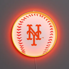 画像をギャラリービューアに読み込む, Yellowpop(イエローポップ) | New York Mets Baseball LEDネオンサイン MLB 野球 メジャーリーグ メッツ