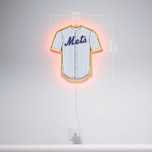 画像をギャラリービューアに読み込む, Yellowpop(イエローポップ) | New York Mets Jersey LEDネオンサイン MLB 野球 メジャーリーグ メッツ