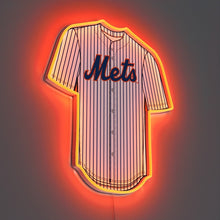 画像をギャラリービューアに読み込む, Yellowpop(イエローポップ) | New York Mets Jersey LEDネオンサイン MLB 野球 メジャーリーグ メッツ