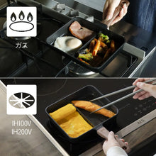 画像をギャラリービューアに読み込む, IH対応二品同時に作れるフライパン MC