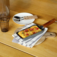 画像をギャラリービューアに読み込む, 直火専用copan | 卵一つで作れるちょこっと玉子焼きパン