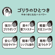 画像をギャラリービューアに読み込む, ゴリラのひとつき 電動足裏ケア