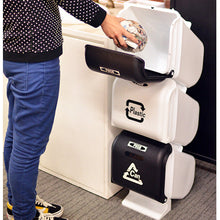 画像をギャラリービューアに読み込む, 直営店 ゴミ箱 スリーサイクルカン カーキ