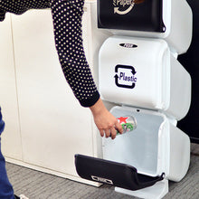 画像をギャラリービューアに読み込む, 直営店 ゴミ箱 スリーサイクルカン カーキ