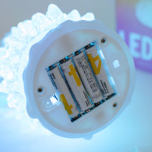 画像をギャラリービューアに読み込む, LED クリスマスウォーターツリー 32cm USB 単4電池 2WAY給電 レインボーカラー VIDA(ヴィーダ)