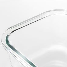 画像をギャラリービューアに読み込む, nikii 耐熱ガラス保存容器(ステンレス蓋)ブラック