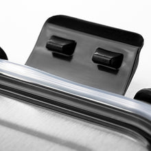 画像をギャラリービューアに読み込む, nikii 耐熱ガラス保存容器(ステンレス蓋)ブラック