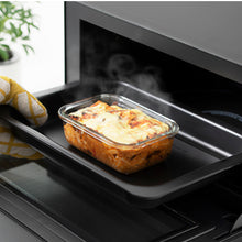 画像をギャラリービューアに読み込む, nikii 耐熱ガラス保存容器(ステンレス蓋)ブラック