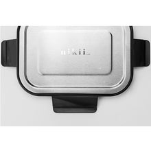 画像をギャラリービューアに読み込む, nikii 耐熱ガラス保存容器(ステンレス蓋)ブラック