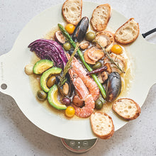 画像をギャラリービューアに読み込む, recolte(レコルト) | IH Heater Cooking Griddle 卓上IHクッキンググリドル