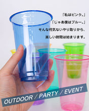画像をギャラリービューアに読み込む, レインボークリアカップ600ml7個セット