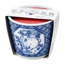 画像をギャラリービューアに読み込む, 染付小紋草花BONSAI