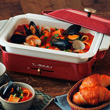 画像をギャラリービューアに読み込む, BRUNO/ブルーノ | コンパクトホットプレート用セラミックコート鍋