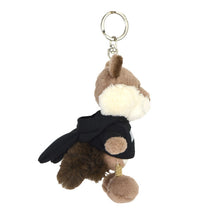 画像をギャラリービューアに読み込む, NICI(ニキ)|キーリング シマリス 10㎝/ラビットブラックパーカー