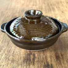 画像をギャラリービューアに読み込む, 【SALE】長谷園 伊賀土鍋 アメ釉 (大) DC-03