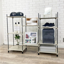 画像をギャラリービューアに読み込む, 【SALE】bcl スタッカブルスニーカーズラック 追加パーツフット 2set