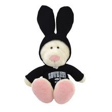 画像をギャラリービューアに読み込む, NICI(ニキ)|ぬいぐるみ ラビット クラシック 25㎝/ラビットブラックパーカー