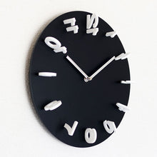 画像をギャラリービューアに読み込む, BLUEANT(ブルーアント)/スタンドアップクロック ブラック&ホワイト 掛け時計