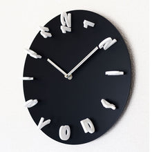 画像をギャラリービューアに読み込む, BLUEANT(ブルーアント)/スタンドアップクロック ブラック&ホワイト 掛け時計